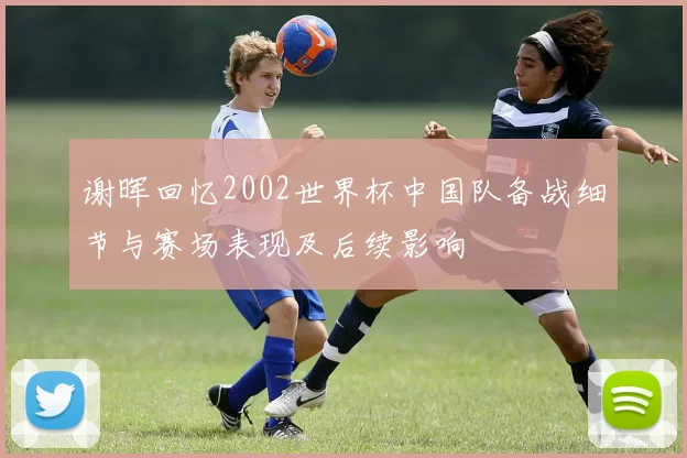 谢晖回忆2002世界杯中国队备战细节与赛场表现及后续影响